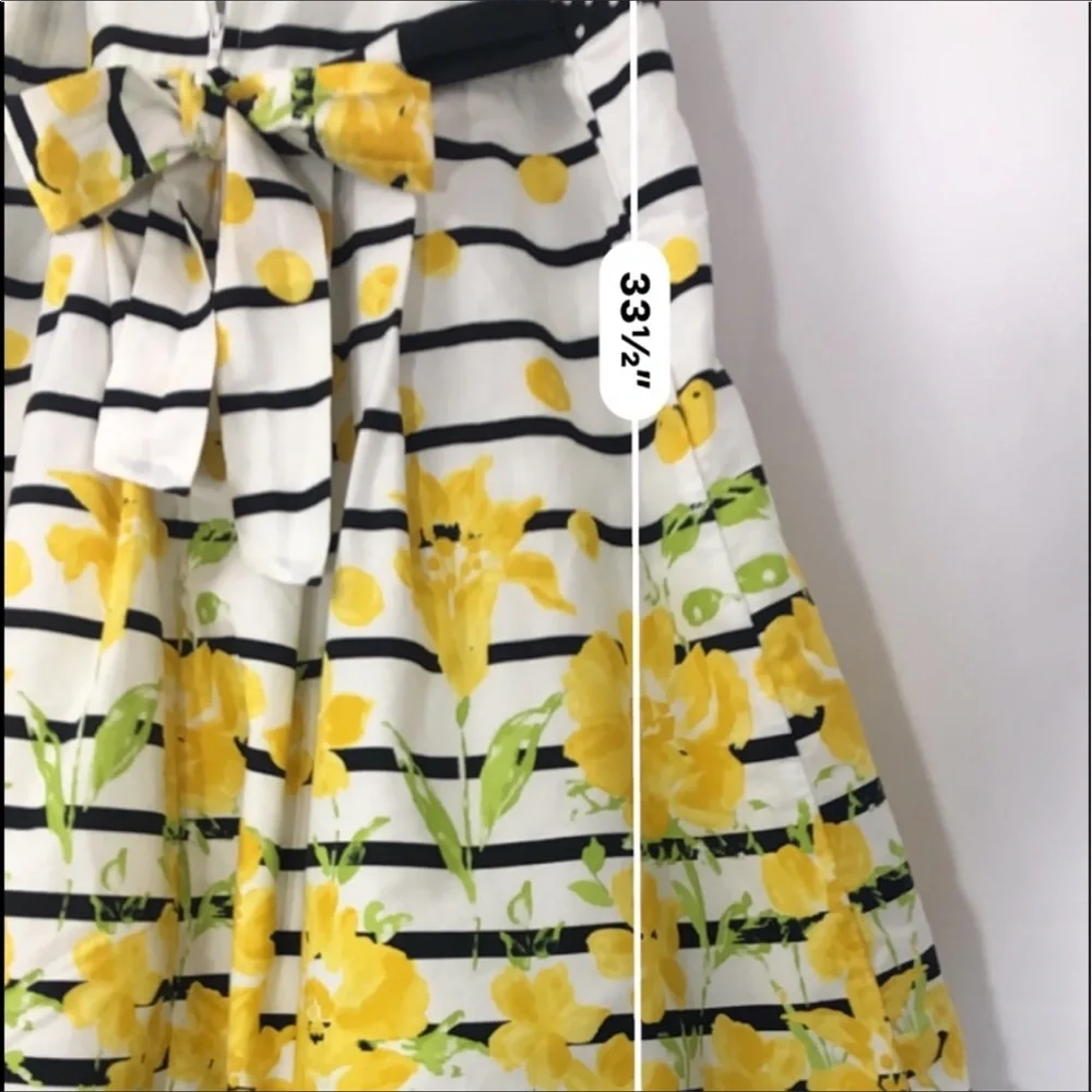 Disorderly Kids Sleeveless Cotton Print Dress Sz12